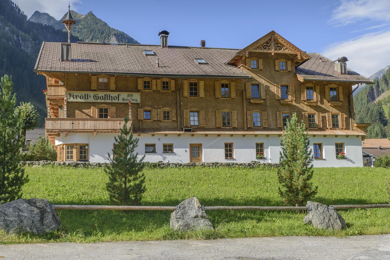Ferienwohnungen-Gaestehaus Altginzling Kültér fotó